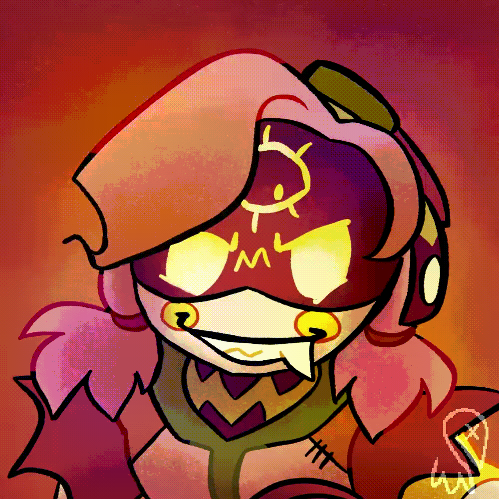 kestrel, a murder drones oc of mine